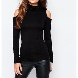 NWT Banana Republic Open Shoulder Merino Sweater